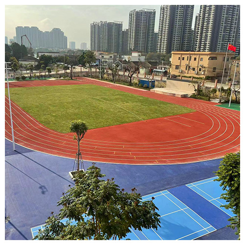 河北区中山东凤镇中心小学无缝预制型跑道