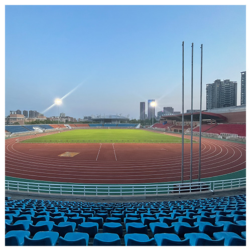 河北区杭州电子科技大学混合型塑胶跑道